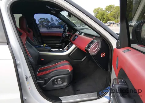 2016 Land Rover Range Rover Sport 5.0L V8 Supercharged Svr z USA, uszkodzony, nr VIN SALWZ2EFXGA567421